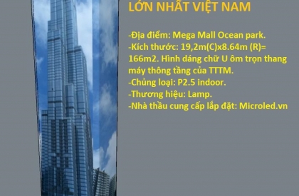 Microled tiến hành lắp đặt thiết bị điện tử cho màn hình LED P2.5 cao nhất Việt Nam